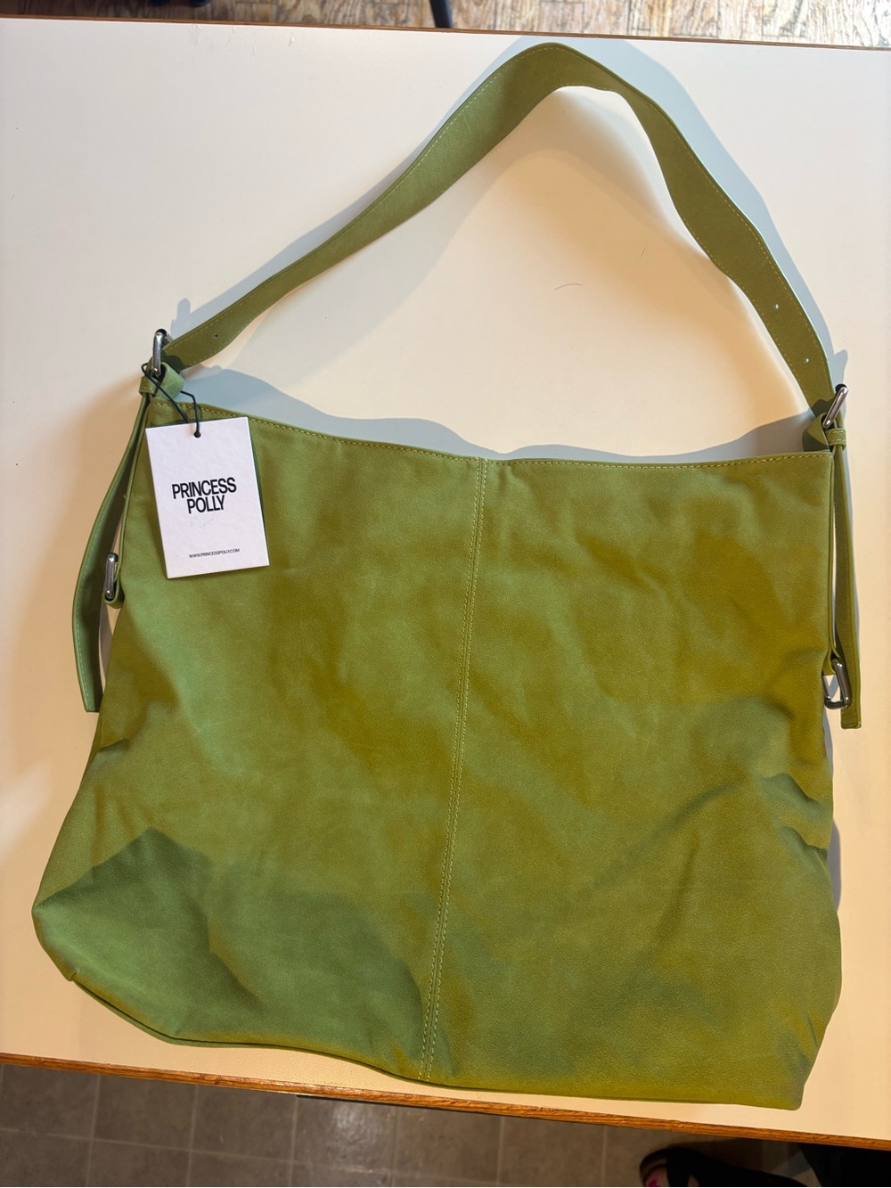 NWT Princess Polly Chartreuse Shoulder Hobo Bag